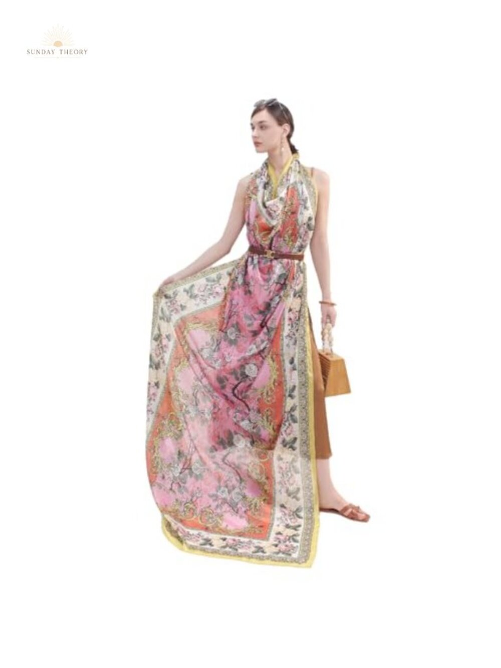 100% Mulberry Silk Shawl Wrap for Women Evening Dress